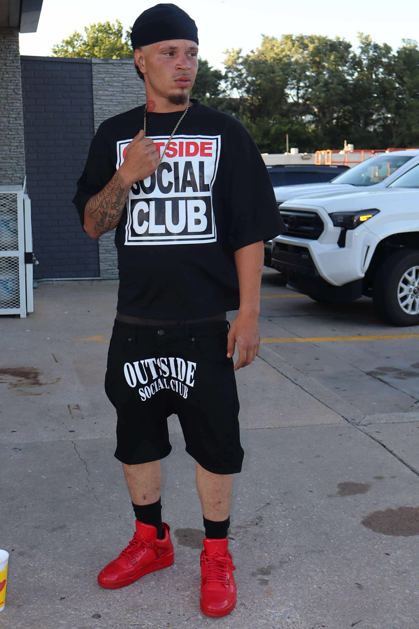 OSC Croped box T “Banner”